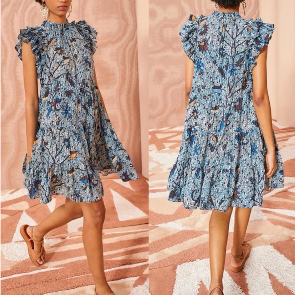 Ulla Johnson Denia Dress in Morning Glory
